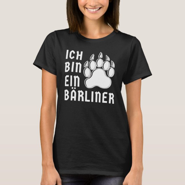 Camiseta Soy un berlinés berlin berlinés (Anverso)