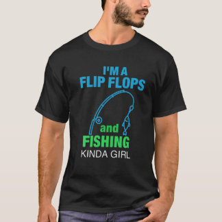 Camiseta Soy un bobo y un poco Chica pescador