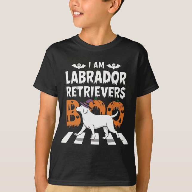 Camiseta Soy un boo de LABRADOR RETRIEVERS (Anverso)