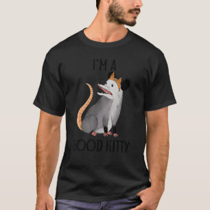 Camiseta Soy un buen gato de la calle Rat de Possum Racoon