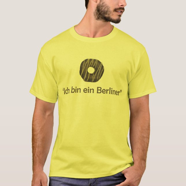 Camiseta Soy un buñuelo (Anverso)