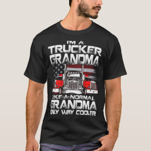 Camiseta Soy un camionero RANDMA como un grandMa normal per