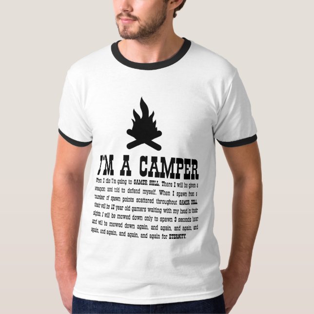 Camiseta Soy un campista (Anverso)