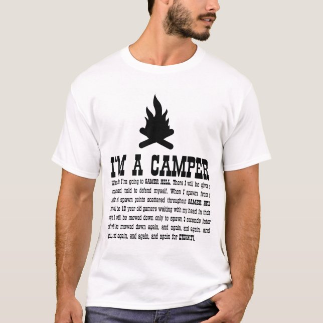 Camiseta Soy UN CAMPISTA (Anverso)