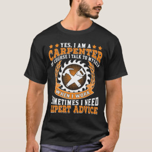 Camiseta Soy un carpintero divertido carpintero de madera