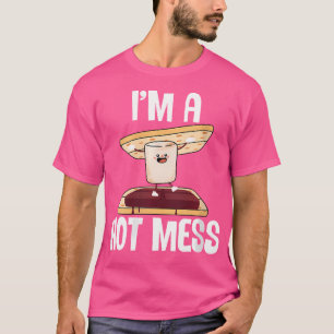 Camiseta Soy Un Centro Comercial Marshmall Del Campamento S