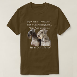 Camiseta Soy un Cesky Terrier