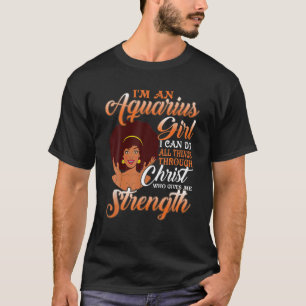 Camiseta Soy Un Chica De Aquarius Que Puedo Hacer Todas Las