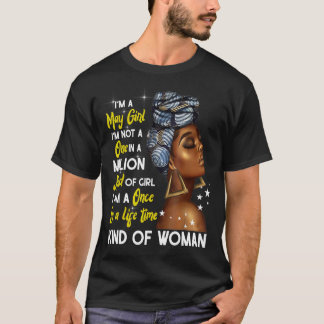 Camiseta Soy un Chica de mayo Taurus cumpleaños orgulloso M