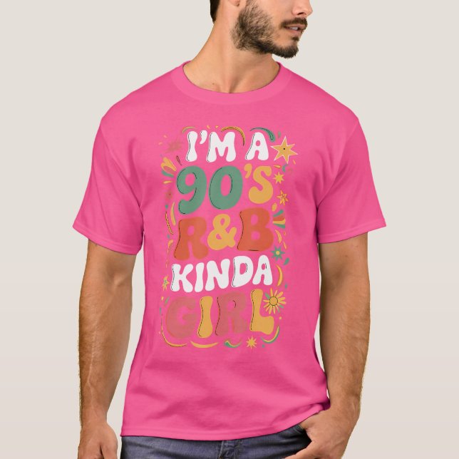 Camiseta Soy Un Chica Rb De 90. (Anverso)