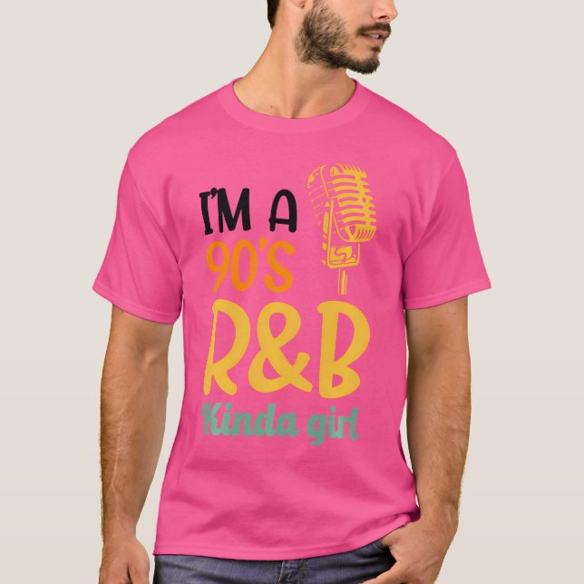 Camiseta Soy Un Chica Rb De 90. (Anverso)