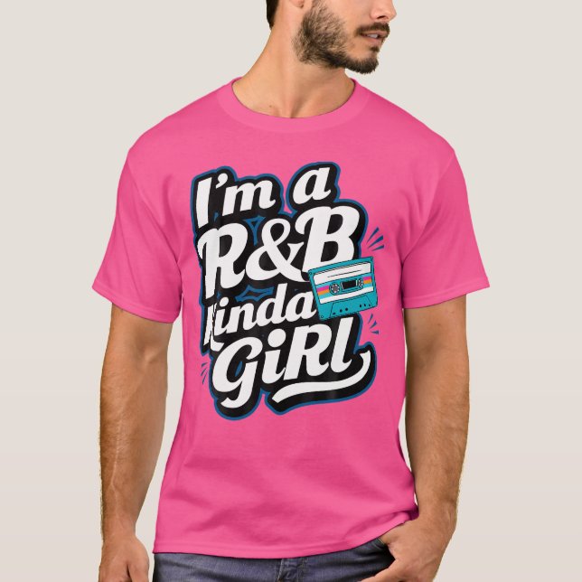 Camiseta Soy Un Chica Rb De 90. (Anverso)