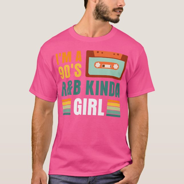 Camiseta Soy Un Chica Rb De 90. (Anverso)