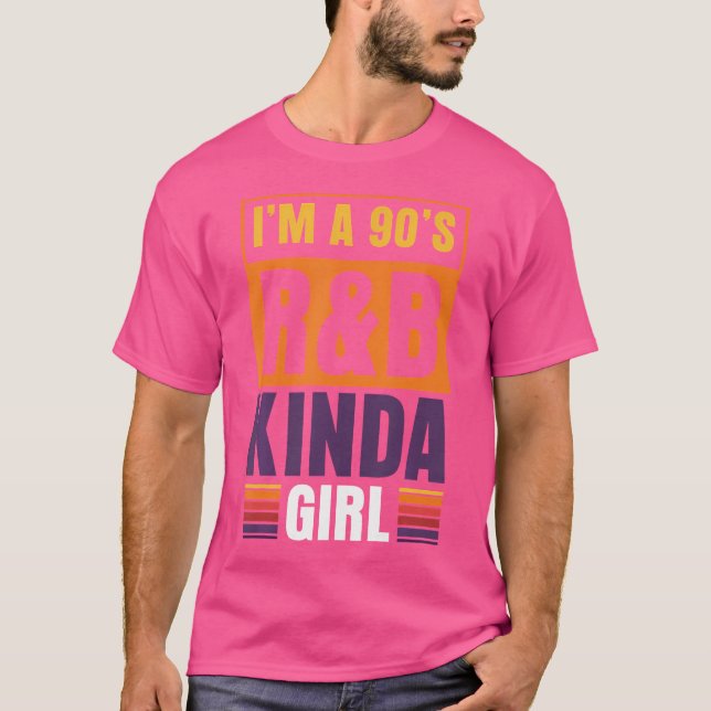 Camiseta Soy Un Chica Rb De 90. (Anverso)