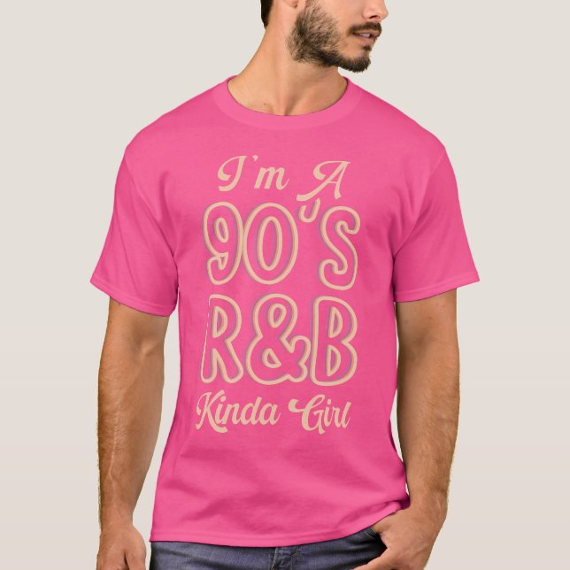 Camiseta Soy Un Chica Rb De 90. (Anverso)