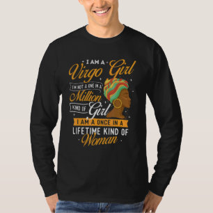 Camiseta Soy Un Chica Virgo Astrología Cumpleaños Rótulo Zo