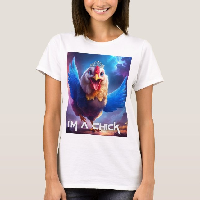 CAMISETA SOY UN CHICK (Anverso)