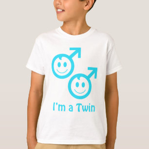 Camiseta Soy un chico gemelo