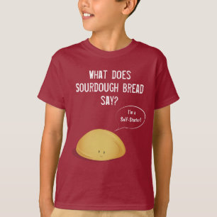 Camiseta Soy un Chiste de pan de masa autoiniciado