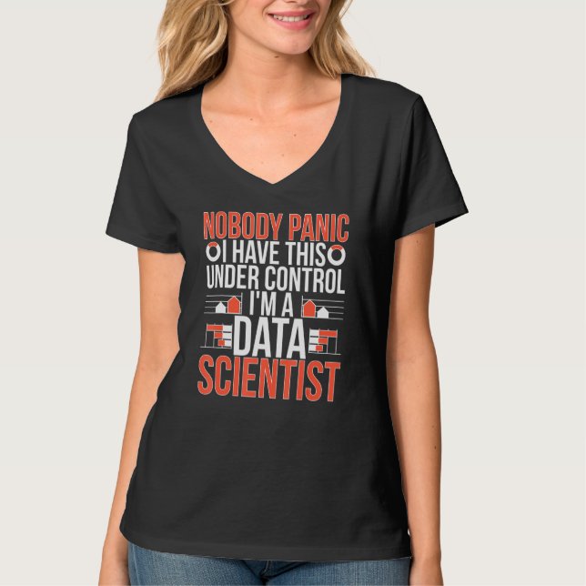 Camiseta Soy un científico de datos Ciencia de datos Cientí (Anverso)