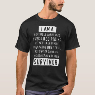 Camiseta Soy un cinturón de seguridad de un camión sin abro