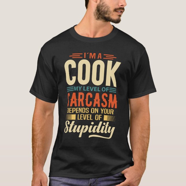 Camiseta Soy un cocinero (Anverso)