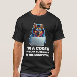 Camiseta Soy Un Codificador Que Hago Clic-Click En El Equip