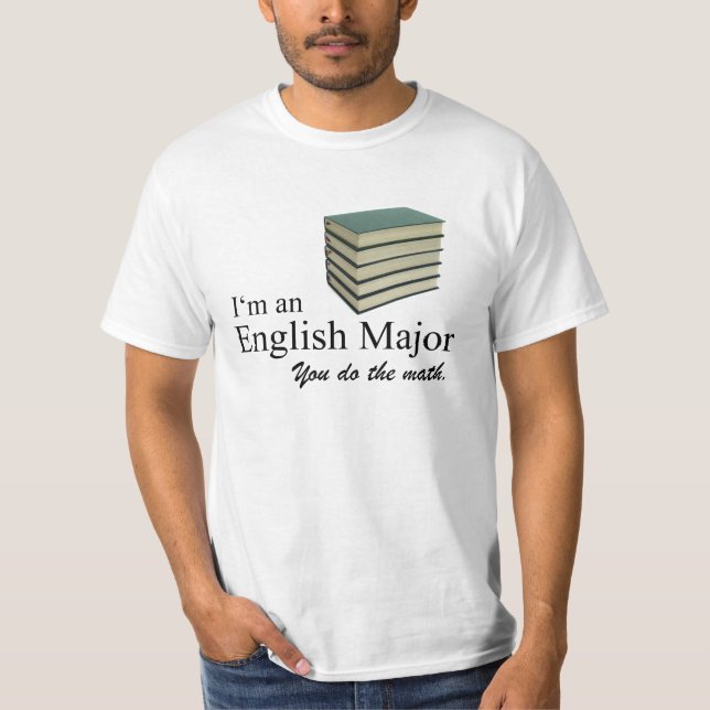 Camiseta Soy un comandante inglés, haces las matemáticas (Anverso)