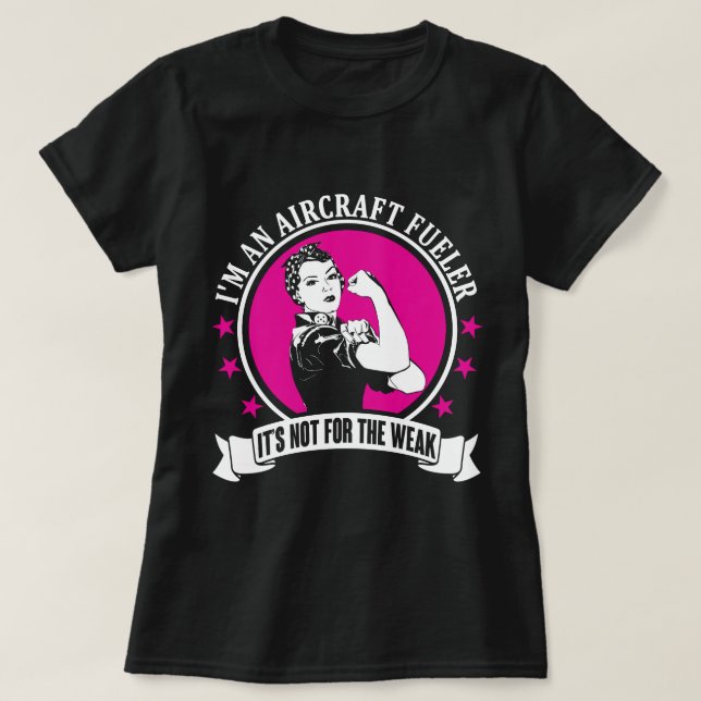 Camiseta Soy un combustible de aviones (Diseño del anverso)