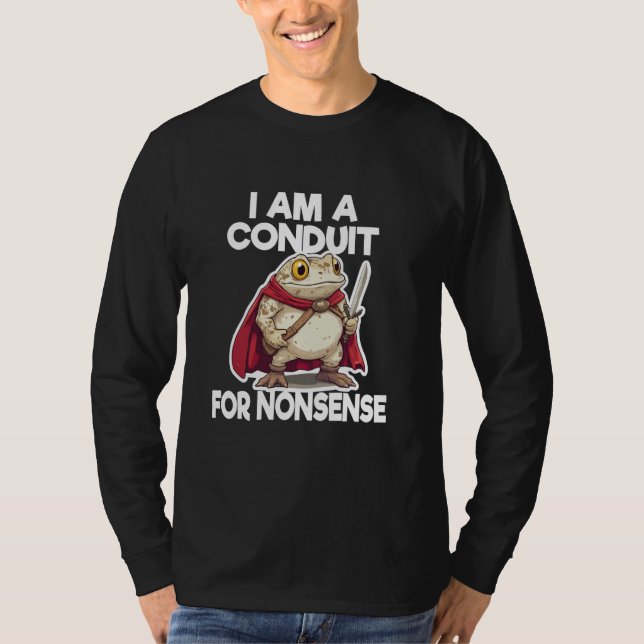 Camiseta Soy Un Conducto Para El Guerrero De La Toad Sin Se (Anverso)