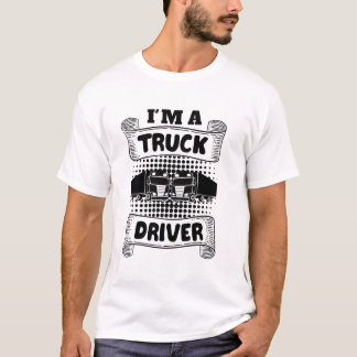 Camiseta Soy un conductor de camión