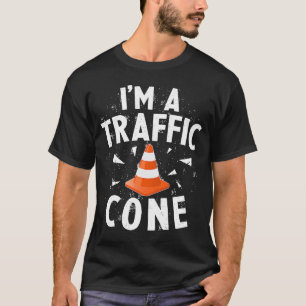Camiseta Soy un cono de tráfico Disfraz de Halloween perezo