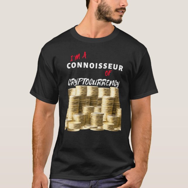 Camiseta Soy Un Conocedor De Cryptocurrency Crypto (Anverso)