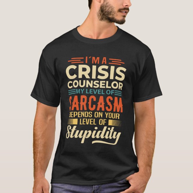 Camiseta Soy un consejero de crisis (Anverso)