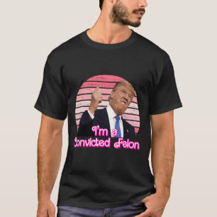 Camiseta Soy un convicto diseño de la época de Felon Trump