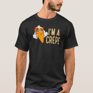 Camiseta Soy un crepe de postre francés