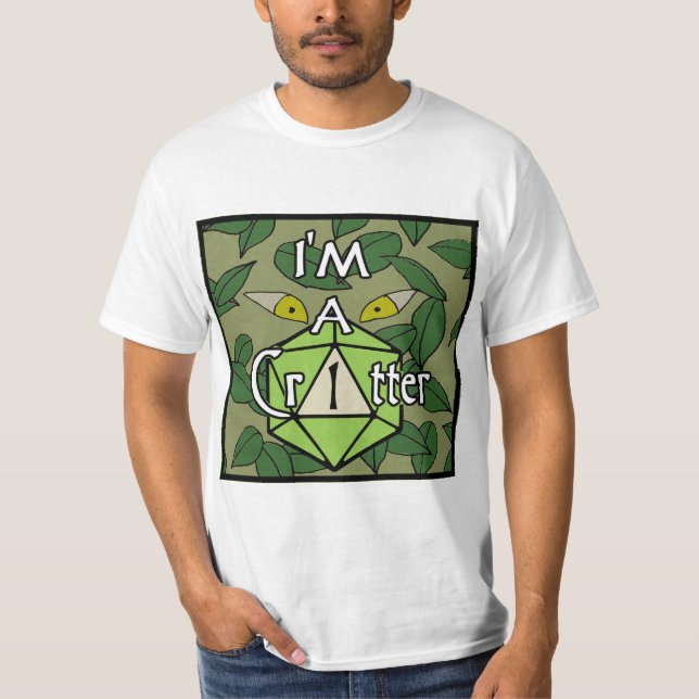 Camiseta Soy un Critter (Anverso)