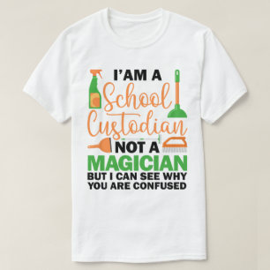 Camiseta Soy un curador de escuela Guay Sarcástico diciendo