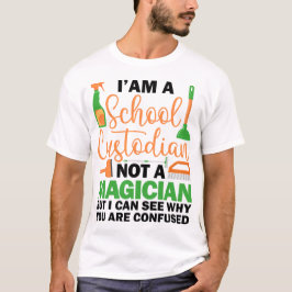 Camiseta Soy un curador de escuela Guay Sarcástico diciendo