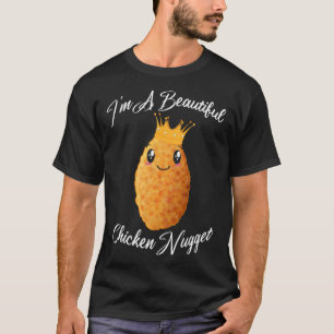 Camiseta Soy un delicioso nugget de pollo frito