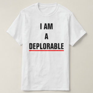 CAMISETA SOY UN DEPLORABLE