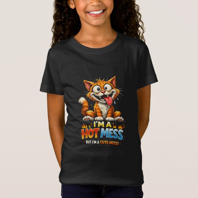 Camiseta  Soy un Desastre Total (Anverso)