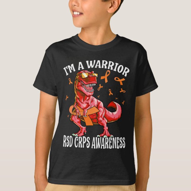 Camiseta Soy un dinosaurio de concienciación de crps guerre (Anverso)
