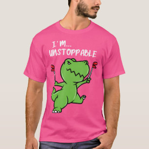 Camiseta Soy un dinosaurio imparable divertido Trex