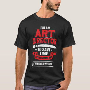 Camiseta Soy un director de arte