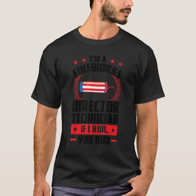 Camiseta Soy un director técnico de fuegos artificiales (Anverso)