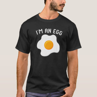 Camiseta Soy un disfraz de huevo Divertido Halloween Presen