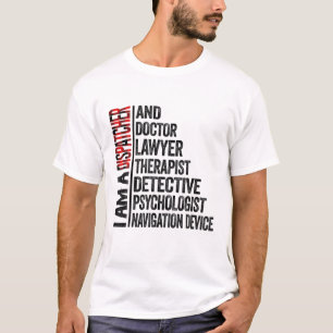 Camiseta Soy Un Disparador Y Un Dedo Terapista De Abogados 