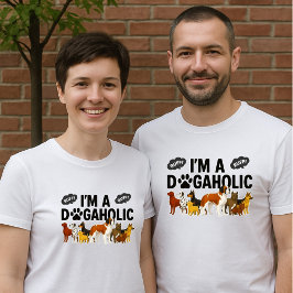 Camiseta Soy un dogaholic - Ruff - Ruff Unisex