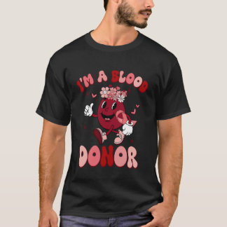 Camiseta Soy un donante de sangre Día Mundial del Donante d